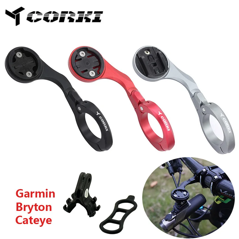 

Bicycle Computer holder mount bracket handlebar speedometer for GARMIN Edge1000 bryton CatEye GoPro support Mount Clock extended