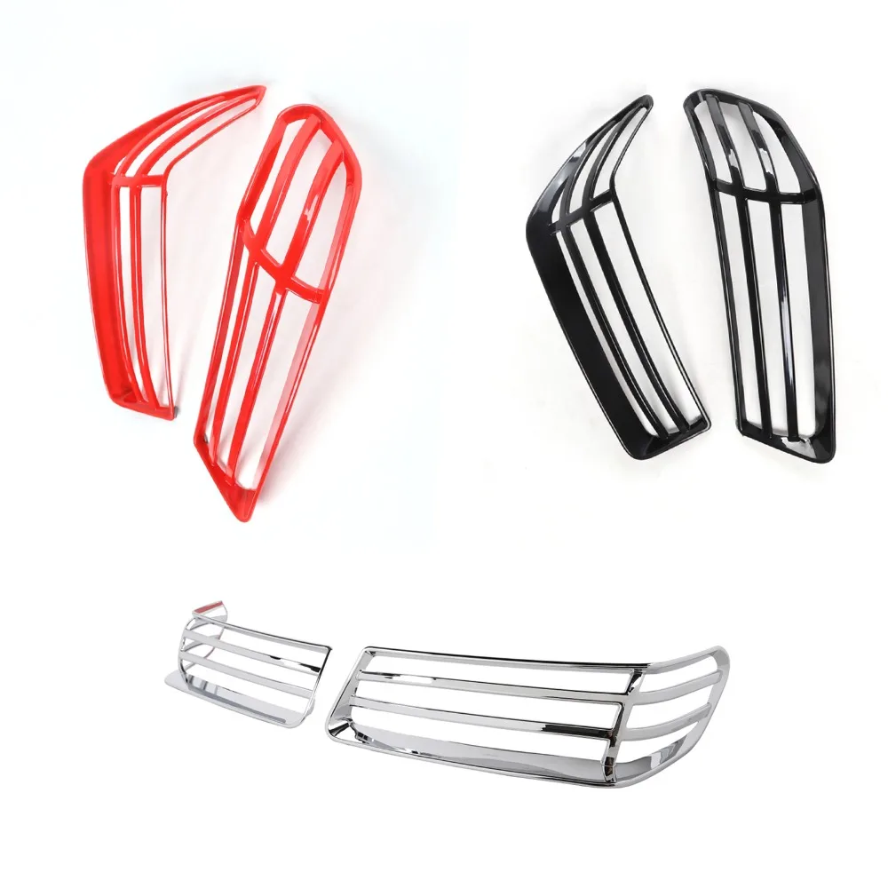 Areyourshop автомобильный Боковой габаритный фонарь защита лампы поворота крышка планки подходит для Jeep Wrangler JL автомобильные аксессуары Чехлы