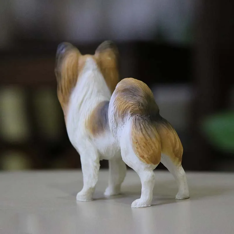 Игрушка для мини собак Mnotht 1/6 симуляция Континентальная игрушка спаниель бабочка