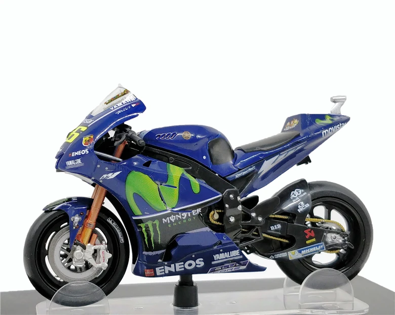 

1:18 Leo Models Yamaha YZR-M1 World Championship 2017 Motor Bikes Diecast Racing Motorcycle