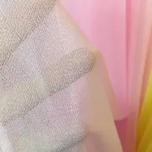 150 см* 100 см шелк вязать Шелковый шифон алмаз красота стрейч-тюль вуаль одежда костюм COS DIY Ткань diy ручной работы ткань