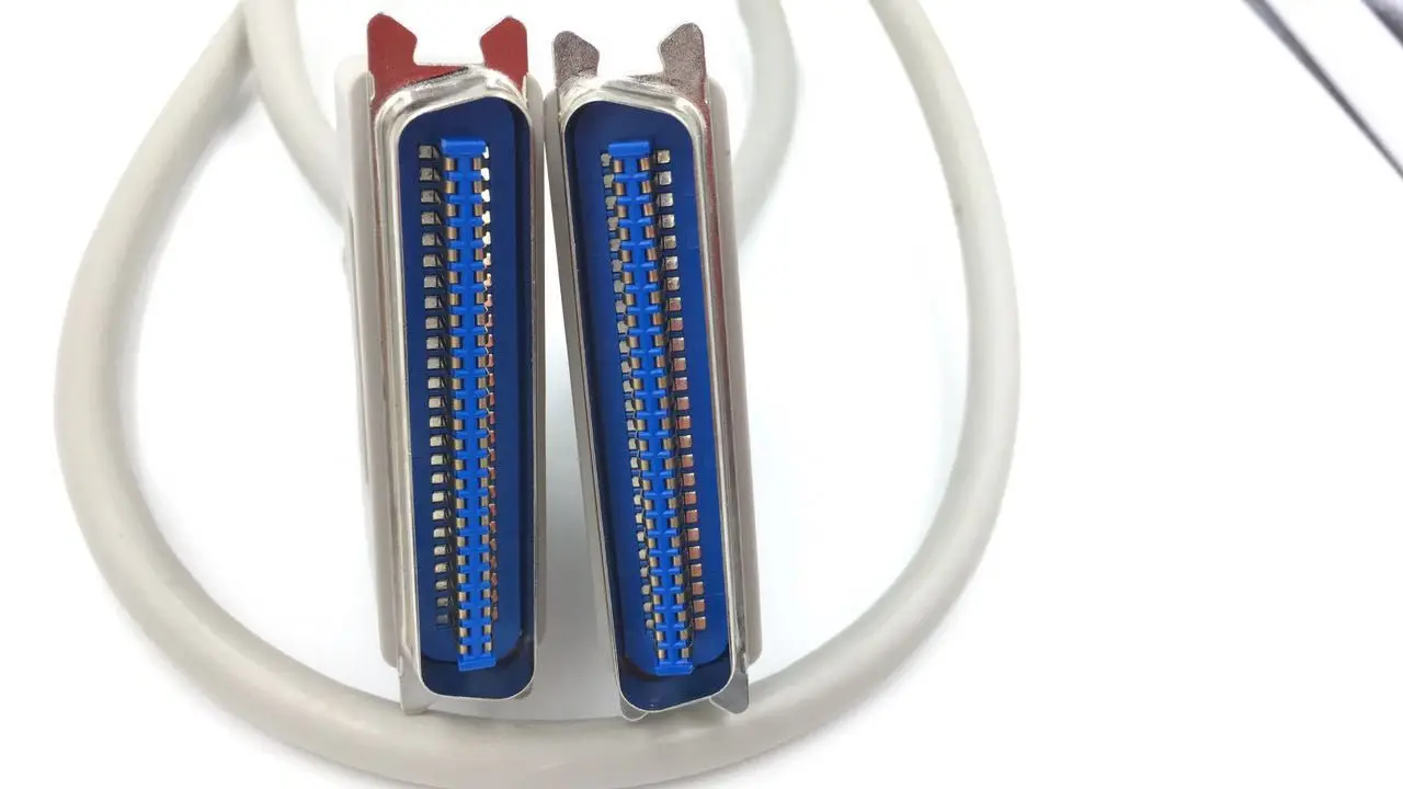 Cabo de Cn50 Scsi 50 Pinos ao Macho do Cabo de Impressora de 50 Pinos para o Homem para o Varredor Cn50 Cn50 1m 1.8m Cn50 ao