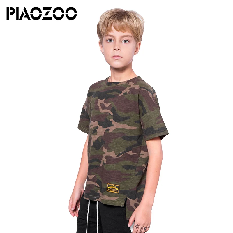 Teens Boys Tshirt Boys Clothing Summer Camouflage Short Sleeve Teenage Boys t shirts European