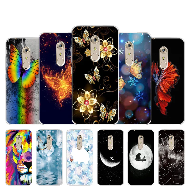 

for ZTE Axon 7 Mini Back Cover Butter Design 5.2 inch Phone Case for ZTE 7Mini Transparent Soft TPU Silicone for Axon 7 mini