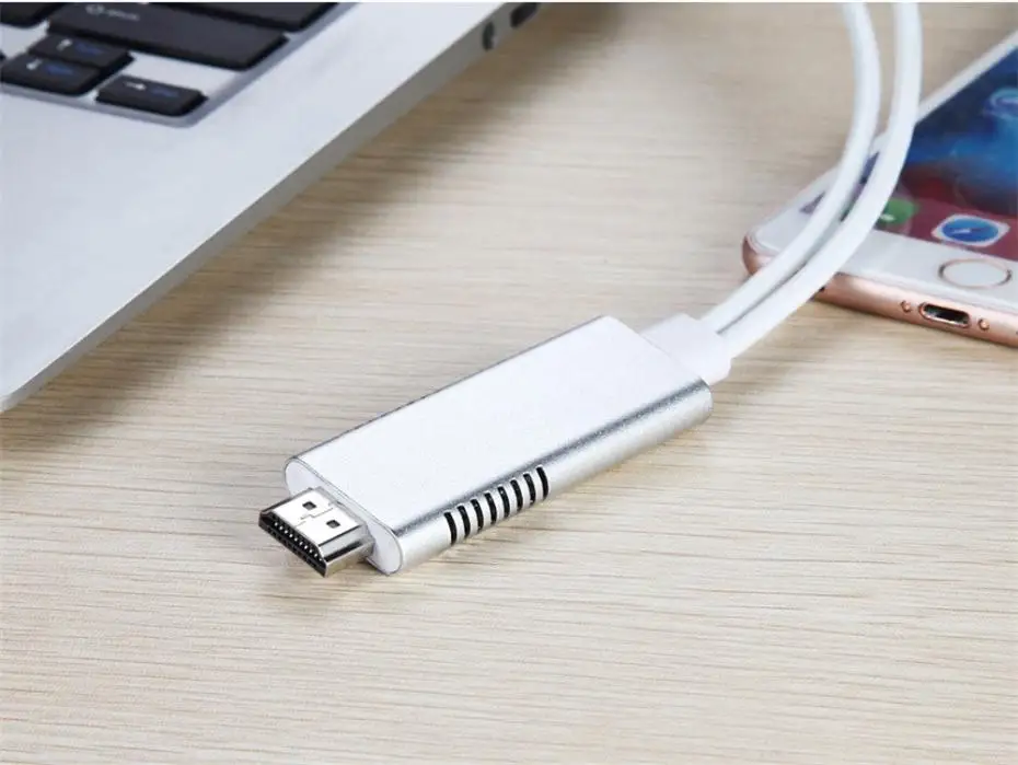 Tv Stick S9 HDMI с экраном линии телефона HD видео кабель совместим с Android/iPhone Поддержка Android iOS