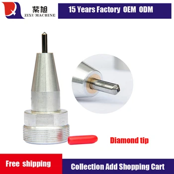 Pneumatic Diamond Tip CNC Machine Spare Parts for Metal Marking Machine& free shipping 1 pair 2 pieces silver spare parts for numbering machine gto heidelberg printing machine