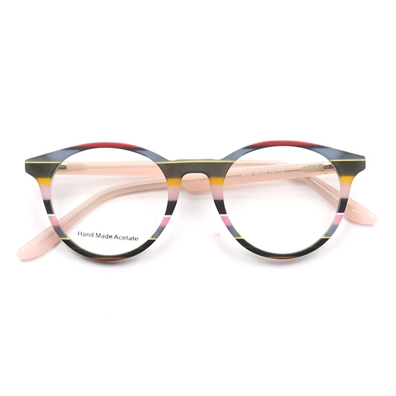 

Hand made Acetate Glasses Frame Women Cat Eye Butterfly Eyeglass Frame Female Myopia Optical Glasses Frame Top Quality sqB004