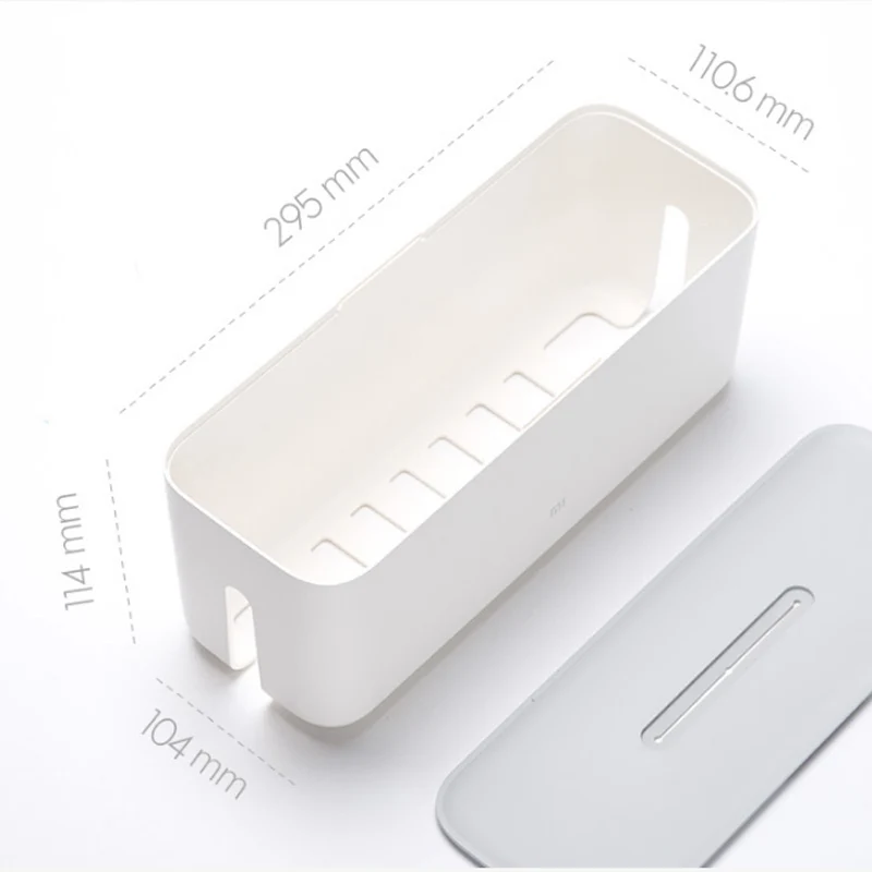 Xiaomi Mi блок питания для хранения розеток контейнер провод кабель Настольный органайзер чехол шнур питания розетка коробка для хранения
