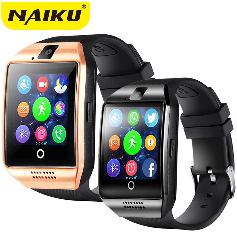 Q18 Passometer Smart watch with Touch Screen camera