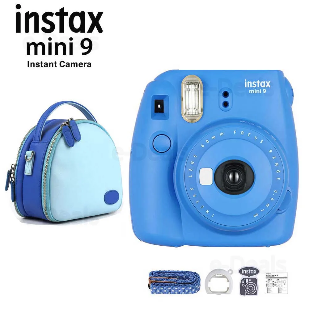 shell blue case+cobalt blue camera