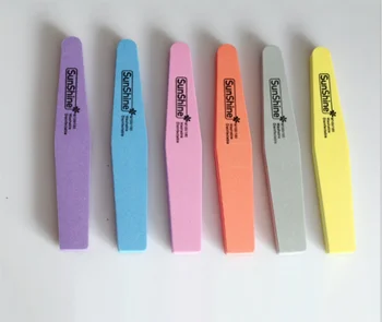 

10pcs/lot Double Side Nail files buffer 100/180 Trimmer Buffer lime a ongle Nail Art Tools Sanding File Sponge / by dhl 200sets