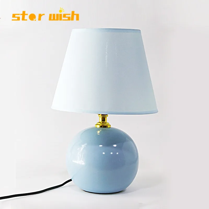 Cute creative small table lamp fashion wedding gift table lamp reading