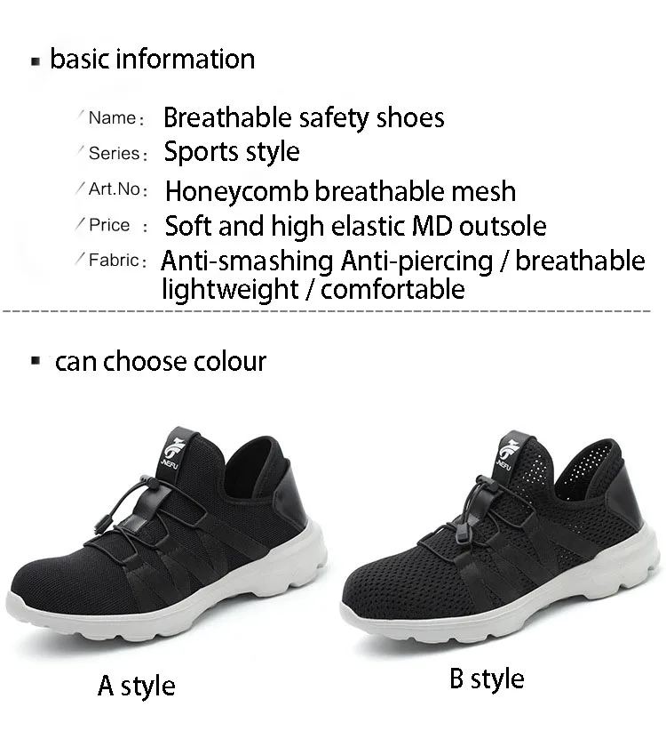 breathable- Comfortable- safety -shoes- men- s -Lightweight- summer- Anti-smashing- Anti-piercing- piercing- work -sandals- Single- mesh (8)