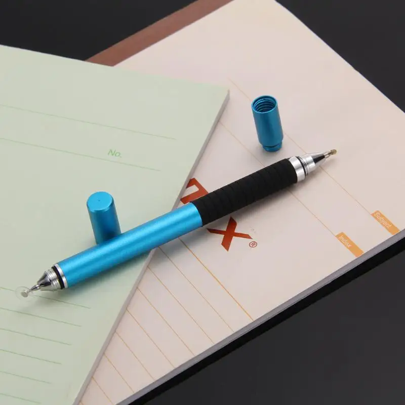 

ALLOYSEED 2in1 Capacitive Touch Screen Stylus Ballpoint Pen for Phones Tablets Office School Supplies Material Escolar