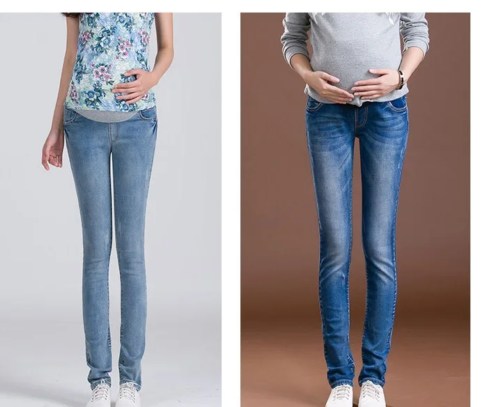 Джинсовые штаны для беременных, зимние утепленные брюки, Одежда для беременных размера плюс S-4XL, весенние джинсы для беременных женщин