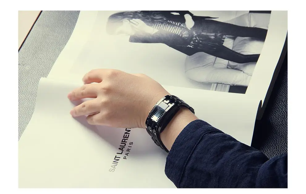 SKMEI мода креативные часы Мужские Элитный бренд цифровой светодиодный дисплей 50 м водостойкий любовника наручные часы Relogio Masculino