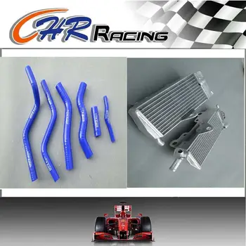 

aluminum alloy radiator & silicone radiator ho for Honda CR125R CR 125 R 1990 1991 1992 1993 1994 1995 1996 1997 coolant system