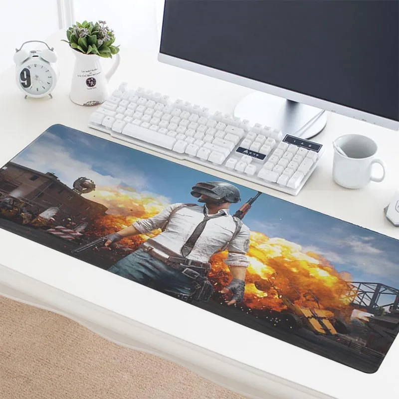  MaiYaCa Playerunknown's Battlegrounds Speed Large Pubg Gaming Mouse Pad Mat Rubber LockEdge MousePa