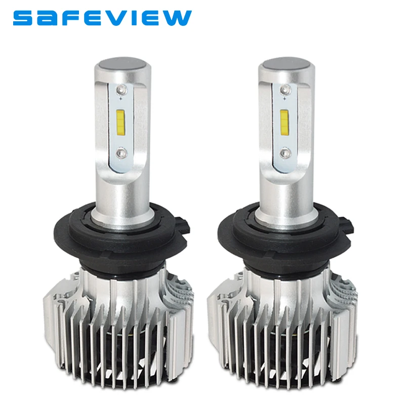 Safeview H4 led H7 Headlight Lamp MiNi Car driving H8 H9 H11 H1 D1S D2S R