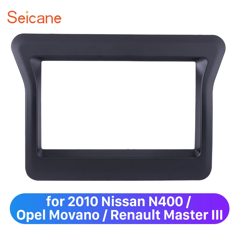 Seicane 173*98/178*100/178*102 мм 2 Din автомобиля стерео панель рамка приборной панели комплект для 2010 Nissan N400 Opel Movano Renault Master III