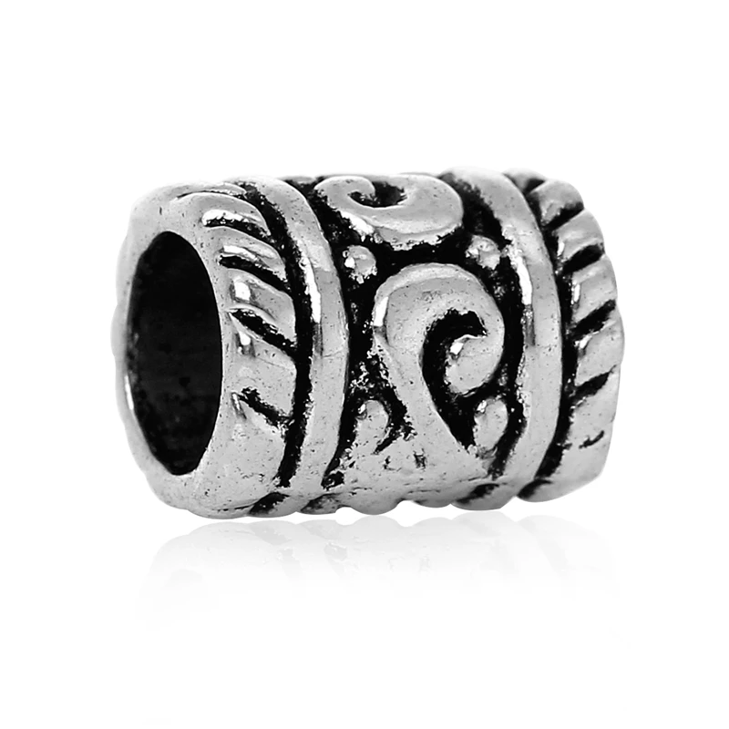 DoreenBeads 50 шт. Украшенные резная фотобусина 6x8 мм (B00790) yiwu|beaded band|beads canadabead |
