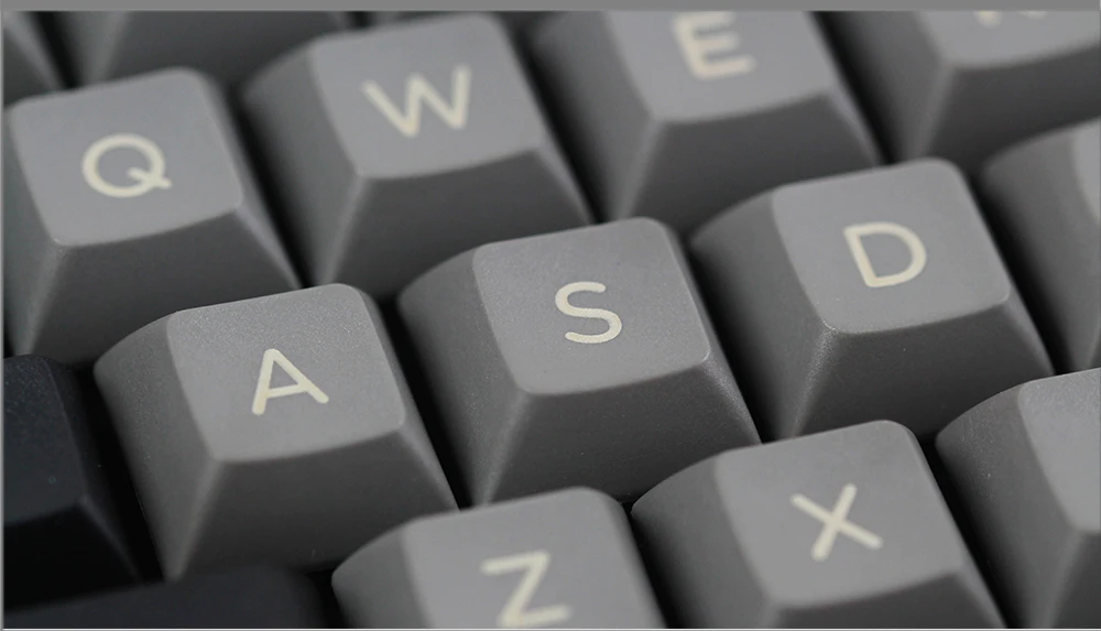 Черный-глубокий серый 112 клавиш PBT DSA Keycaps ANSI ISO Layout Top лазерная гравировка и пустой для Cherry MX переключатели механическая клавиатура