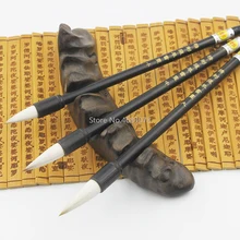 3 шт./компл. Китайская каллиграфия чеснок кисти ручка с превосходным качеством шерстяной волос рисующей щетки, подходит для школьные принадлежности