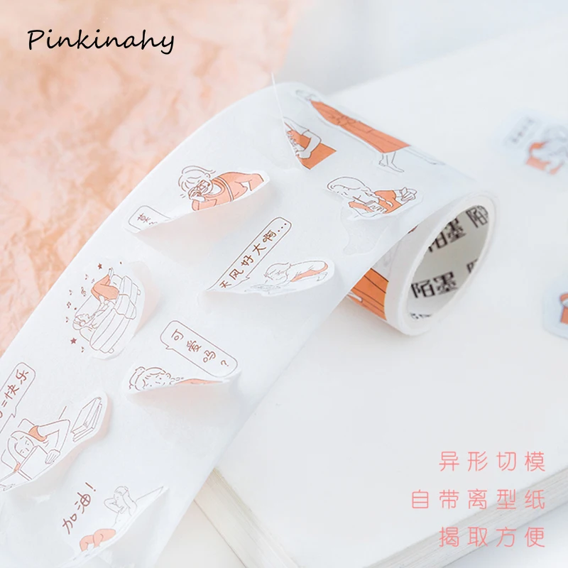 Милый пуля журнал набор декоративного скотча Васи Kawaii маскировки Дети DIY