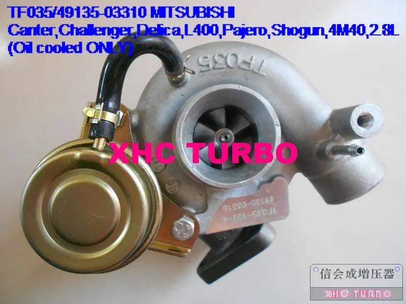 

NEW TF035 49135-031310 03310 Turbo Turbocharger for MITSUBISHI Canter,Challenger,Delica,L400,Pajero,Shogun,4M40,2.8L(Oil)