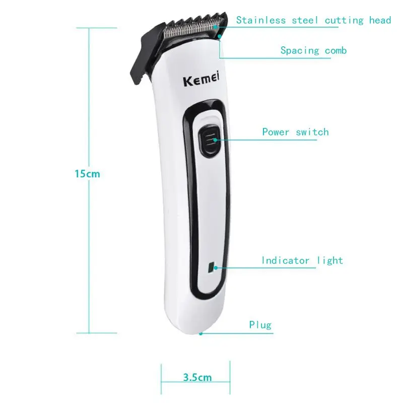 Kemei KM 2169 сухая Аккумуляторная Батарея двойного назначения электрическая машинка