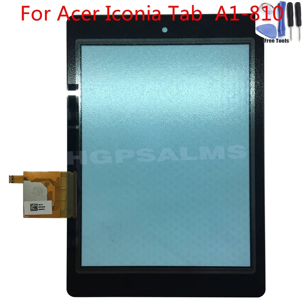 

New 100% Test Touch screen Sensor Digitizer Glass For Acer Iconia Tab A1 A1-810 A1-811 A1 810 Replacement Parts With Tools