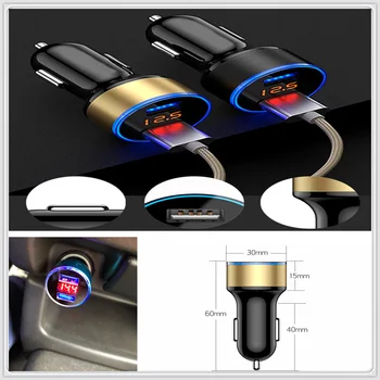 

Car 2.1A USB Charger Lighter Power Adapter for Skoda Opel DAF RAM Trucks Paccar Ford Otosan Chrysler Honda Jade FCV Crider