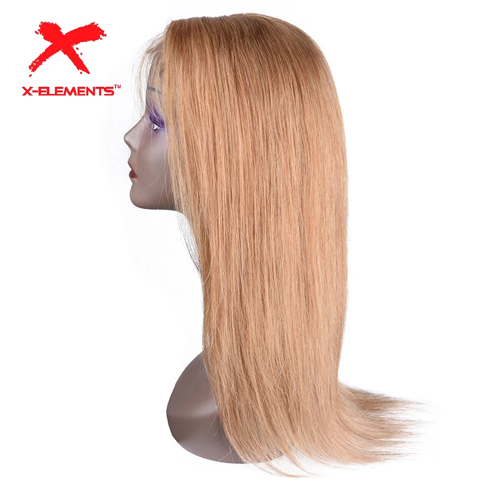 Brazilian Lace Front Human Hair Color Wigs Pre Plucked 4x4 Lace Closure Wig with Baby Hair Remy Straight Wigs 5 Color to Choose (10)