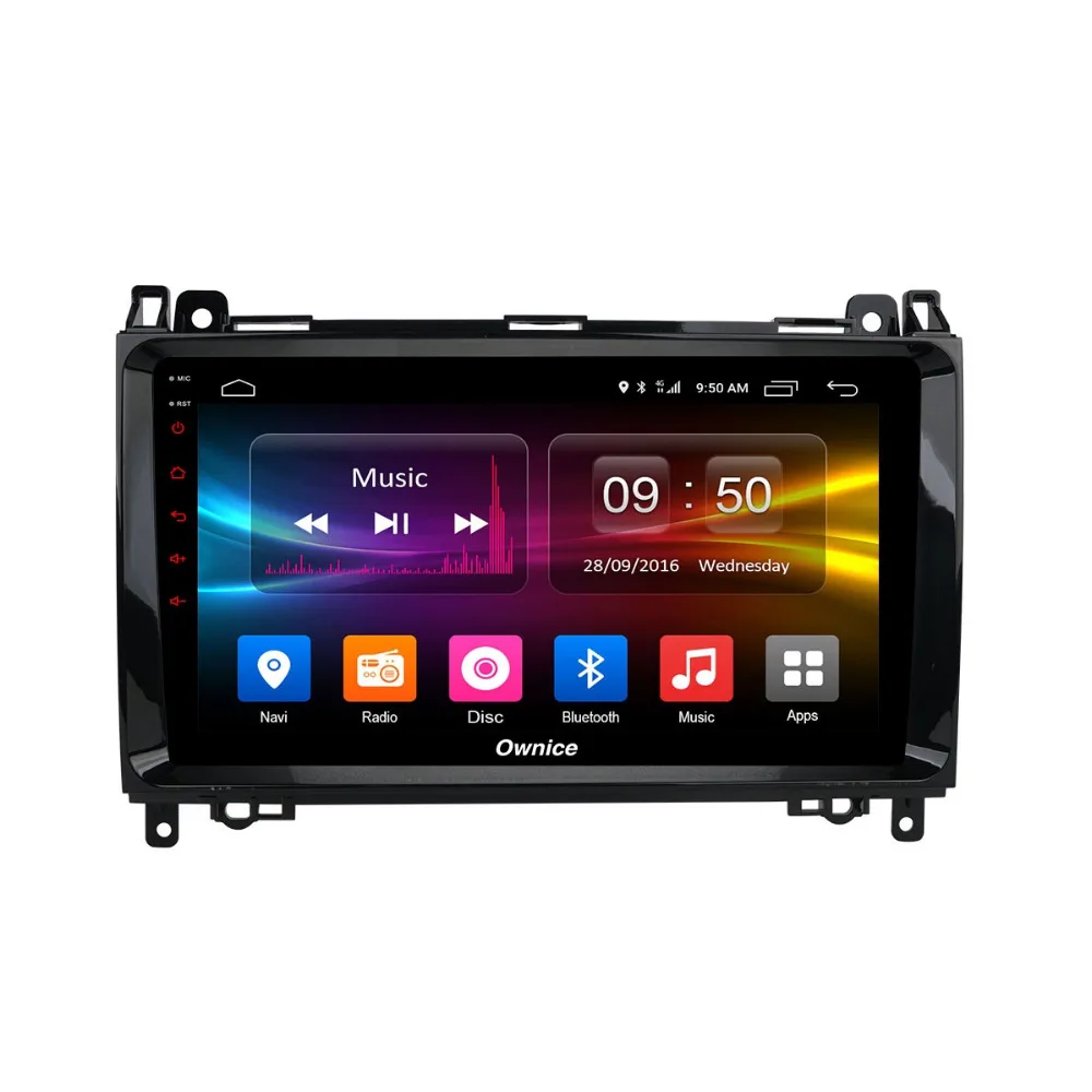 IPS Android 8 1 4G SIM 8-ядерный автомобильный DVD-плеер bluetooth RDS радио GPS карта для Benz W169 Sprinter