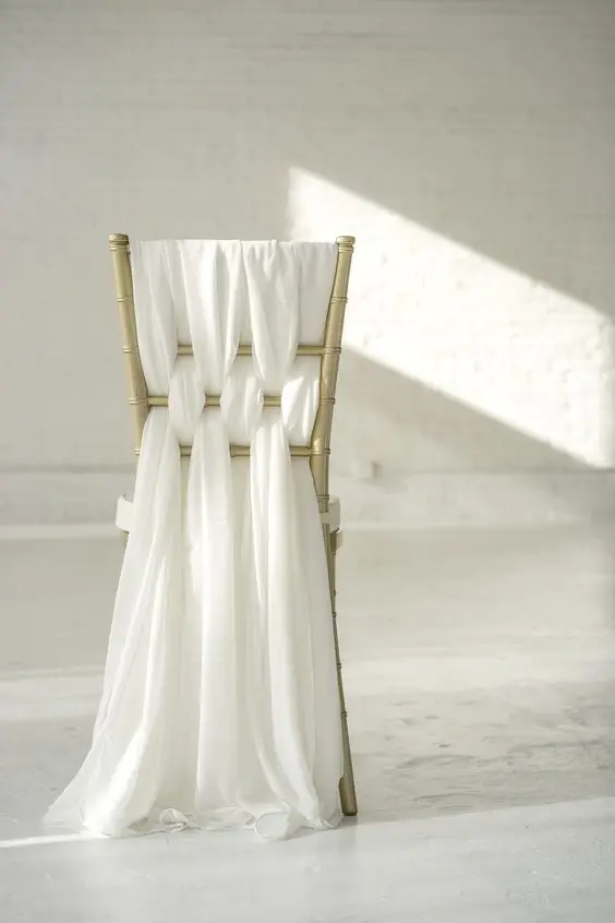 Livia Event Tex бледно-розовый шифон стул пояса для свадебной церемонии событие украшение для банкета