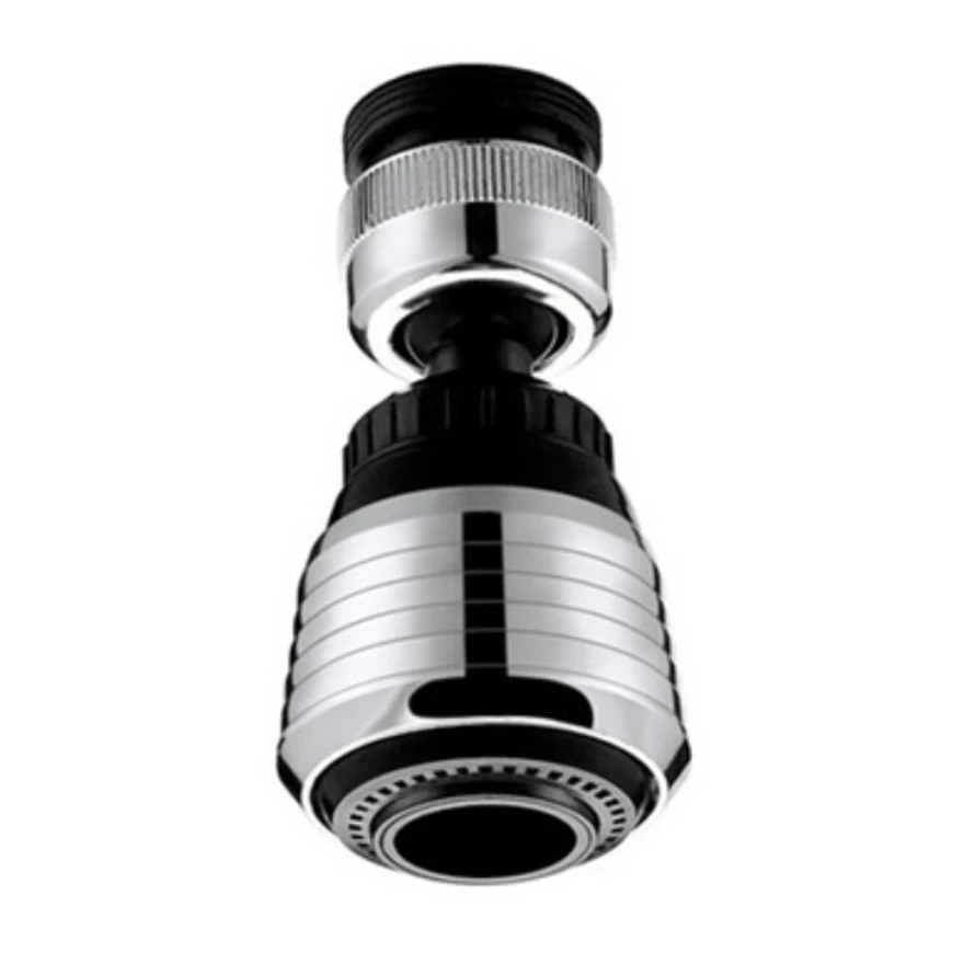 

1x360 Rotation Rotating Water-saving Faucet Sliver And Black 100% New And High Quality