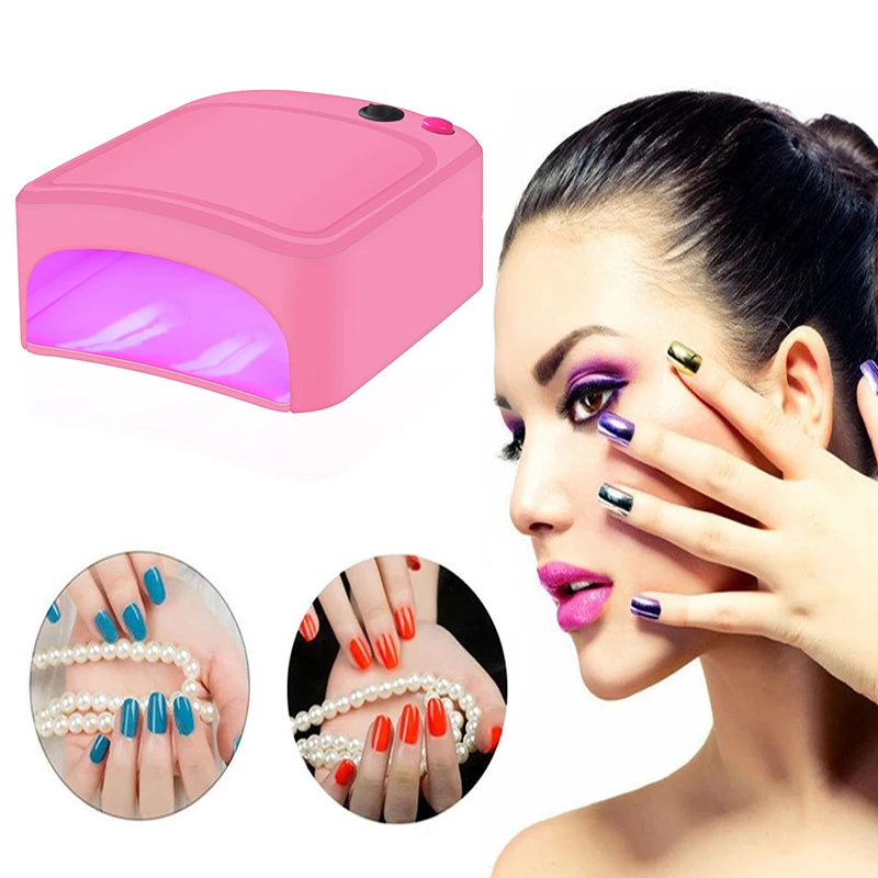 

36W UV LED Lamp Nail Dryer Nail Air Polish Gel Curing Light Therapy USB Rechargeable Manicure Machine EU plug