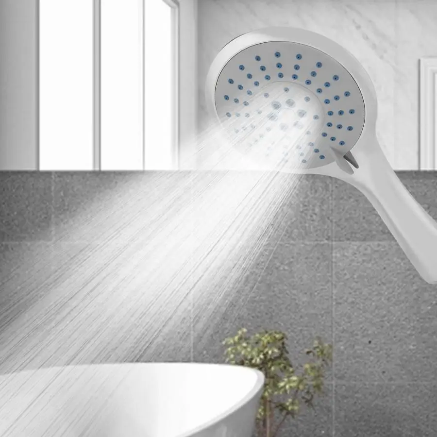 

2Pcs/set Handheld Shower Head Multifunctional Bathroom Water-Saving Sprayer high pressure shower head pommeau de douche