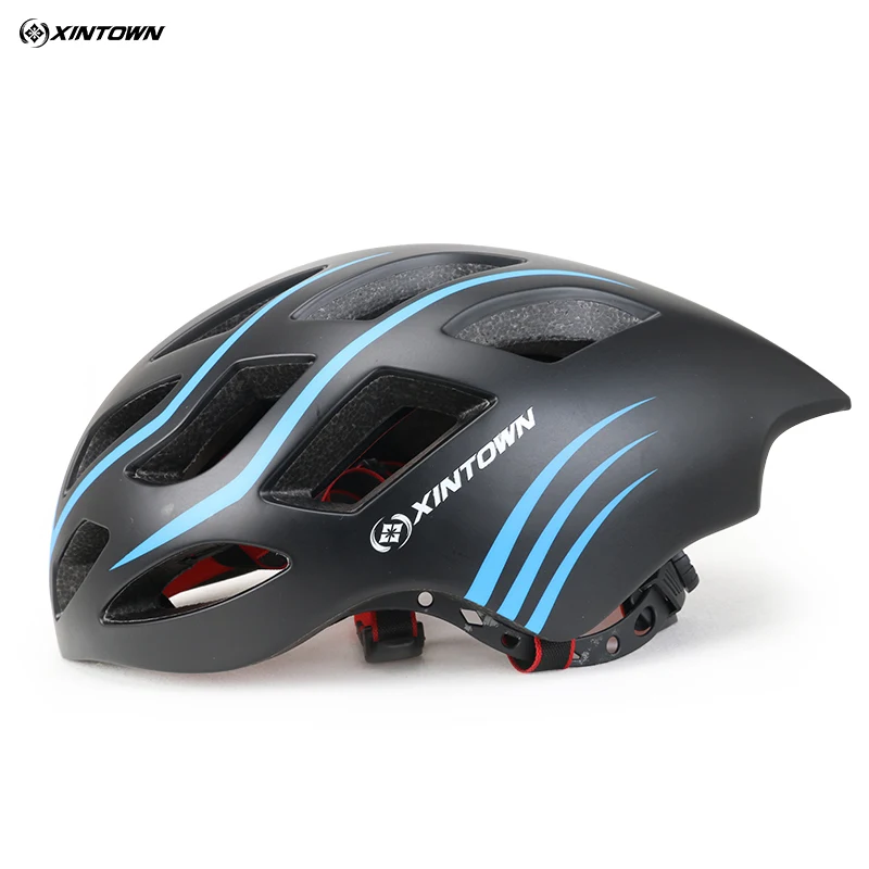 XINTOWN Ultralight Bicycle Helmet Men Cycling Helmet Integrally-molded Road Bike Equipment Helmet EPS+PC