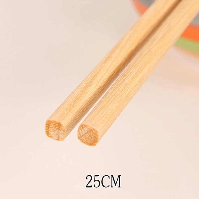 1 пара деревянные палочки ручной работы для еды натуральная китайская посуда здоровая многоразовая пищевая палочка кухонные принадлежности - Цвет: Incienso