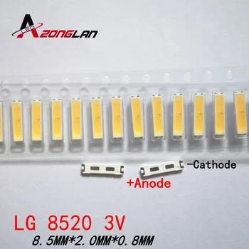 

300PCS FOR LG SMD 8520 LED Backlight 0.5W 8520 3V Cool white 50-55LM TV Application