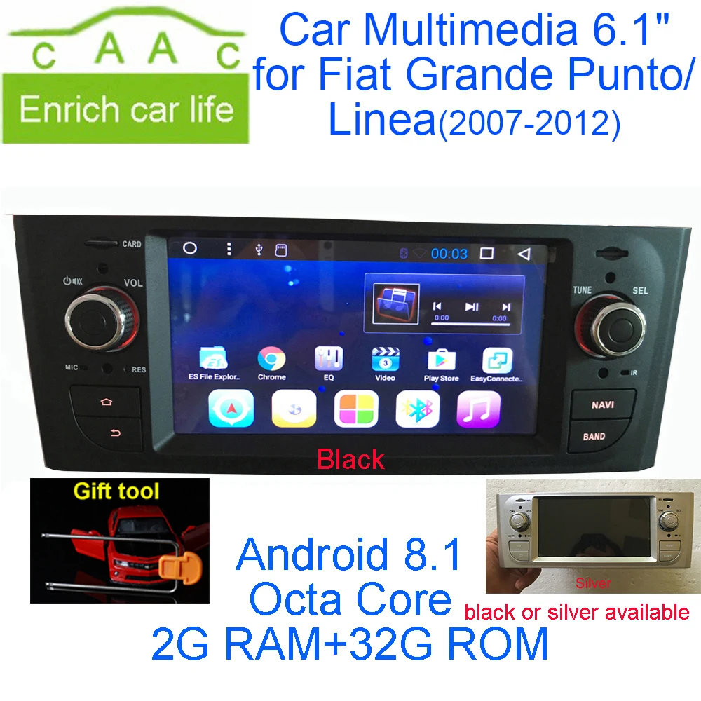Newest Android 8 1 Octa Core GPS Navigation Stereo 6 1 font b Car b font