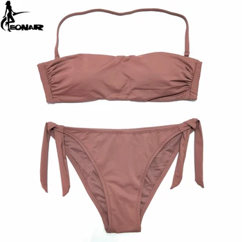 EONAR Bandeau Bikinis Women Swimsuit Push Up Brazilian Bikini Set Swimwear Female Bathing Suits Maillot De Bain Swimming