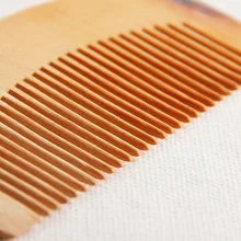 New 1PCS Pocket Wooden Comb Super Wood Combs No Static Beard Comb Hair Styling Tool JU8 drop shipping
