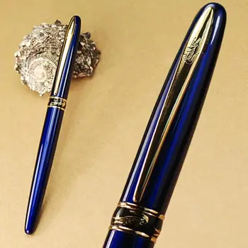 

CROCODILE 215 cayman mouth F nib blue fountain pen