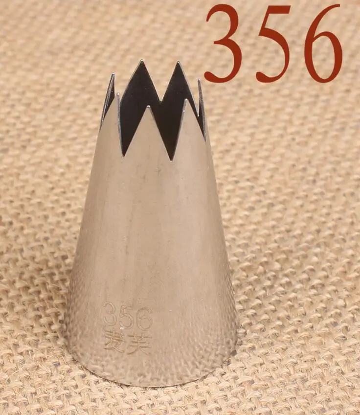 1Pcs 356 Cake Decorating Tool Big Icing Piping Cream Nozzles Bakeware