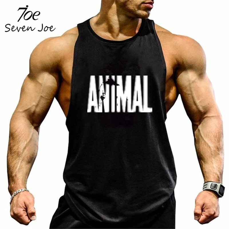 

Seven Joe.New Brand clothing Bodybuilding Fitness Men Tank Top Golds workout Wear Vest Stringer sportswear Undershirt muscle cut