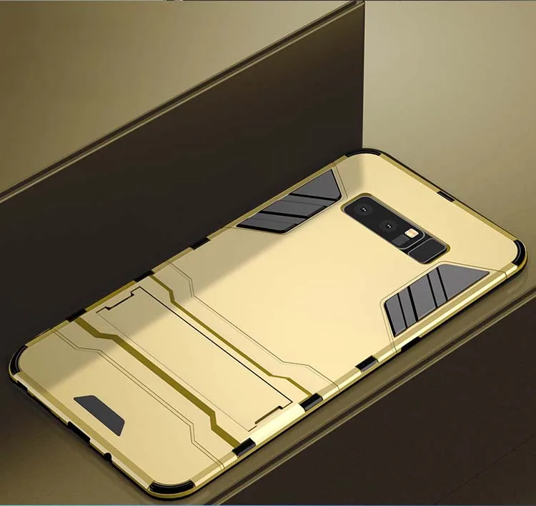 Gold Армированный чехол для samsung Galaxy Note 4/Note 5, 8, 9, 10, S7 S6 Edge Plus A3 A5 A7 J3 J5 J7 J2 Prime C9 Pro A9 чехол Coque - Цвет: Gold