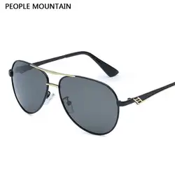 Люди Mountain Винтаж зеркало солнцезащитные очки Для мужчин классический металлический каркас мужской моды очки ретро вождения lentes-де-сол Hombre