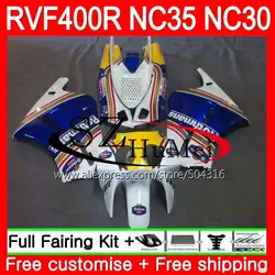 RVF400R для HONDA Rothmans синий VFR400 R RR NC30 VFR400R 89 90 91 92 93 123SH20 NC35 V4 VFR400R 1989 1990 1991 1992 1993 обтекатель